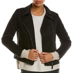 Max Studio Scuba Moto Jacket